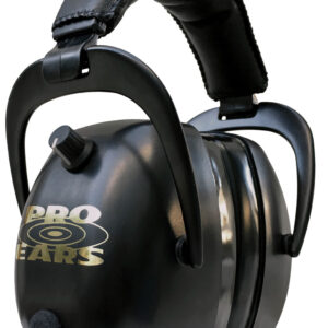 Pro Ears PEG2RMB Gold II 30 Electronic Muff 30 dB Over the Head Black/Gold Adult 1 Pair