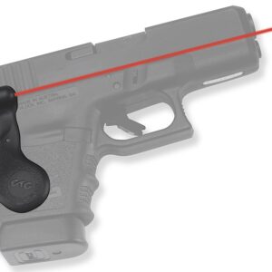 Crimson Trace 011650 Lasergrips  Compatible w/Glock Gen3 29/30 Gen3, Red Laser Black Polymer