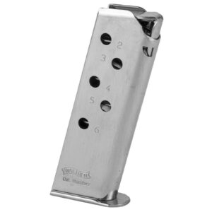 WALTHER PPK 380 ACP 6RD STD NKL MAG | 2246009