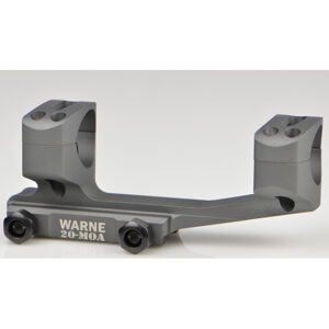 WAR MOUNT 20MOA 1 MSR GRY EXT SKELETONIZED