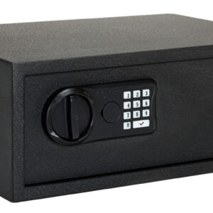 SnapSafe 75435 Keypad Safe  XL Keypad/Key Entry Black Steel 20.50" x 14.80" x 8"