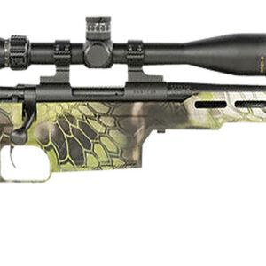 Howa HMXL223KAC M1500 Mini Excel Lite 223 Rem 20" TB 5+1, Kryptek Altitude HTI Excl Lite Chassis, Black Folding Stock