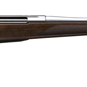Tikka JRTXA75122MT T3x Hunter Full Size 6.5x55 Swedish 3+1 22.40" Matte Stainless Fluted Threaded Barrel, Matte Drilled & Tapped Stainless Steel Receiver, Fixed Oiled Walnut Wood Stock, Right Hand