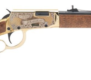 ROSSI RIO BRAVO WILD BILL HICKOK 22LR 18IN BARREL 15RD PVD GOLD ENGRAVED RL22181WD-GWBH