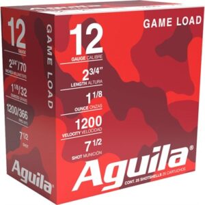 STD VELOCITY GAME LOAD 12GA 2-3/4'' 1-1/8OZ #7.5 SHOT 25/BOX