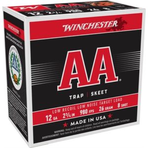 AA 12 GAUGE 2-3/4'' 980 FPS 26 GRAM #8 SHOT 25/BOX
