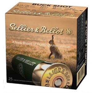 BUCK SHOT 12 GAUGE 2-3/4'' 1-1/8OZ #1 SHOT 25/BOX