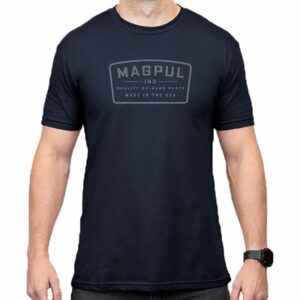 GO BANG PARTS COTTON T-SHIRT NAVY SMALL