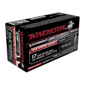 17 WSM 25GR POLYMER TIP 50/BOX