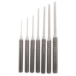 7 PIECE STEEL ROLL PIN PUNCH SET