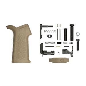 LOWER PARTS KIT W/MOE SL GRIP, NO FCG FOR AR-15 FDE