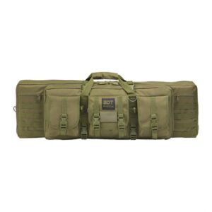 DELUXE SINGLE TACTICAL RIFLE CASE 36'' GREEN