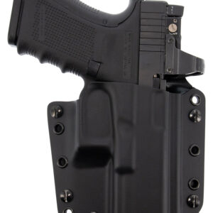 Galco CVS822RB Corvus  IWB/OWB Black Kydex Belt Loop Fits Sig P320 Compact Fits Sig M18 Right Hand