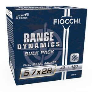 RANGE DYNAMICS 5.7X28MM 40GR FULL METAL JACKET 150/BOX