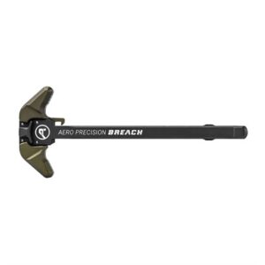 AR-15 BREACH AMBIDEXTROUS CHARGING HANDLE LRG LEVER BLK/ODG