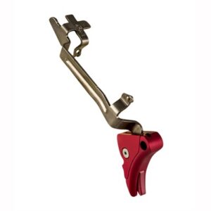 LWD ULTIMATE ADJUSTABLE TRIGGER W/ TRIGGER BAR 10/45 RED