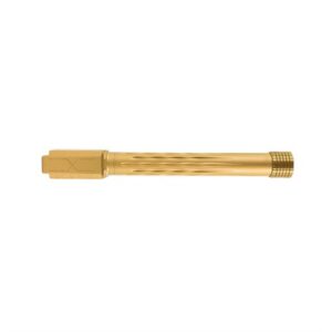 MATCH 9MM LUGER THREADED FLAME BBL FOR SIG SAUER P320FS GOLD