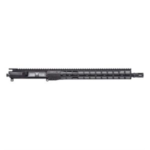 M4E1 300BLK ASSEMBLED UPPER 16''BBL THREADED W/RM15'' HG BLK