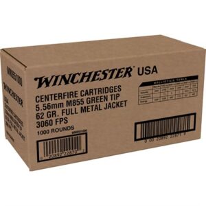 5.56MM NATO 62GR FULL METAL JACKET 1,000/BOX