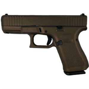 GLOCK 19 GEN 5 MOS 9MM 4.02â BBL (3)15RD MIDNIGHT BRONZE