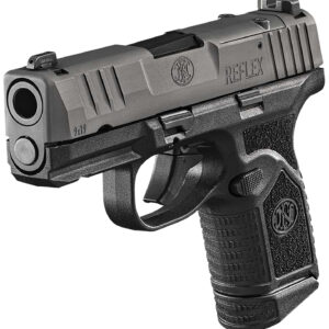 FN 66101422 Reflex MRD 9mm Luger 10+1 3.30" Micro-Compact Frame Black PVD Optic Ready/Serrated Steel Slide w/Picatinny Rail Black Stippled Grip Ambidextrous
