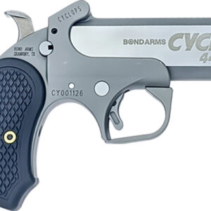 Bond Arms Cyclops 44Mag/44 Special 4.25" Single Shot Matte Stainless/Black Extended Grip BACY