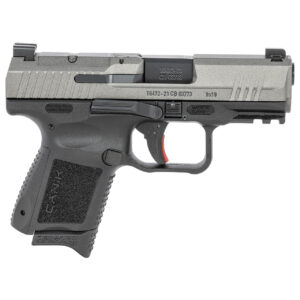 Canik TP9 Elite Sub-Compact 9MM 3.6" 12RD 2-Mags Black/Tungsten Cerakote Slide HG6597T-N