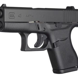 Glock 43 9MM 3.4" 6RD Black UI4350201