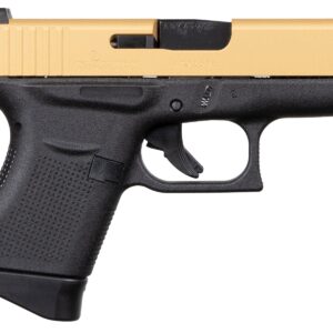 Glock 43 9MM 3.4" 6RD Black/Gold Slide ACG-57004