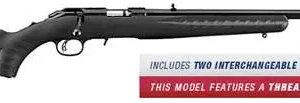 Ruger American Rimfire Rifle 17HMR 18" Threaded 9RD Black 8312