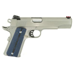 COLT MFG Colt Competition Match 9MM 5" 9RD Stainless Blue Grips O1072CCS