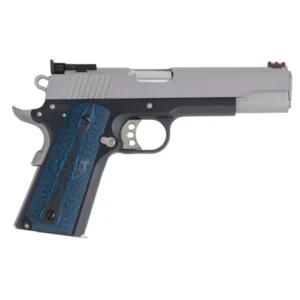 Colt Gold Cup Lite Match 45ACP 8RD Stainless/Blue Grips O5970GCLTT