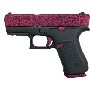Glock 43X 9MM 10RD RAS Glitter/Black HS15