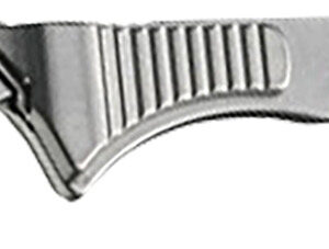 Hogue 35874 Expel  2.050" Fixed High Carbon Steel Blade, Orange G10 Scales/SS Handle, Includes 3 #60 & 2 #70 blades.