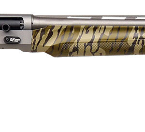 Gforce Arms GFTWO1228MO1 Two  12 Gauge Semi-Auto 3" 28" Bronze Cerakote Vent Rib Barrel, Bronze Cerakote Receiver, Adj Shim Mossy Oak New Bottomland Synthetic Stock