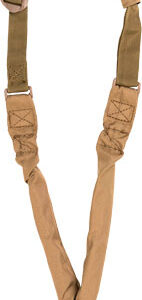 BULLDOG BUNGEE TACTICAL SLING - W/ METAL CLIP TAN