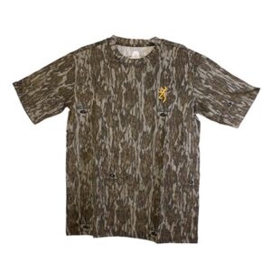 Browning Short Sleeve T-Shirt Wasatch- Mossy Oak Bottomlands - XL