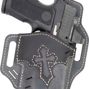VERSACARRY ARC ANGEL HOLSTER - OWB GREY/BLACK SIZE 4