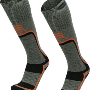 MOBILE WARMING MEN'S PREMIUM - 2.0 MERINO HTD SOCKS GRAY XL