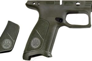 BERETTA FRAME APX OD GREEN - NO FINGER GROOVES POLY