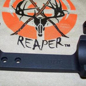 DNZ Products 1" Low Game Reaper Mounts Black Finish - Browning BAR & Long Action BLR