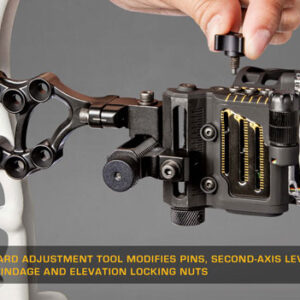 TROPHY RIDGE BOW SIGHT FIX 5 - 3-PIN .019 RH BLACK