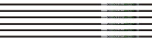 EASTON AXIS 5MM 340 W/ HALFOUT - 6-PACK W/ 2" BLAZER VANES