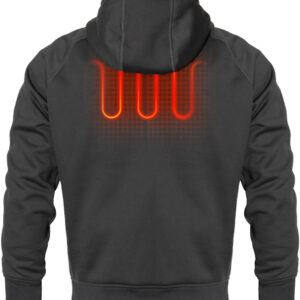 MOBILE WARMING MEN'S PHASE 2.0 - HOODIE DARK GRAY X-LARGE