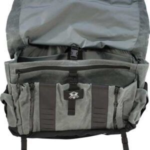 GREY GHOST GEAR WANDERER BAG - 2.0 WAXED CANVAS CHARCOAL