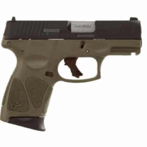 Taurus G3C 9mm 3.26" 3-12 Round Magazines- Olive Drab Green/Black