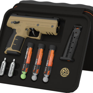 BYRNA SD KINETIC KIT TAN W/ - 2 MAGS & PROJECTILES