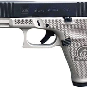 GLOCK 45 MOS SOWW 9MM 17-SHOT - TITANIUM CERAKOTE FRAME TALO