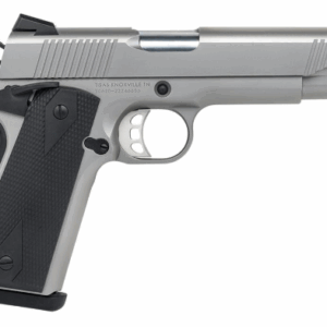 TISAS 1911 DUTY SS45 .45 ACP 5" 8+1 SS BLACK RUBBER GRIPS - 10100532