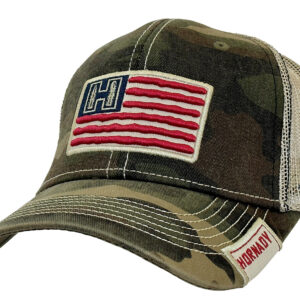Hornady Gear 10090 Hornady  Camo American Flag Patch
